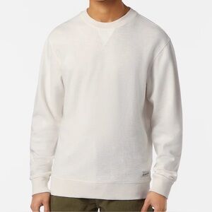 Men's Cream Crewneck Sweater a comfortable fit that's perfect for everyday wear